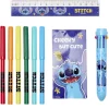 Trousse garnie Stitch bleu et jaune 18 pièces < Gifi Best