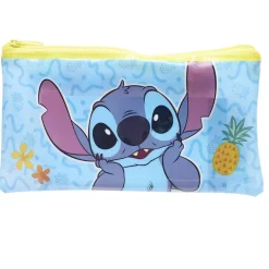Trousse garnie Stitch bleu et jaune 18 pièces < Gifi Best