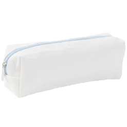 Trousse scolaire unie blanc 22x7xH7cm (2 modèles) < Gifi Discount