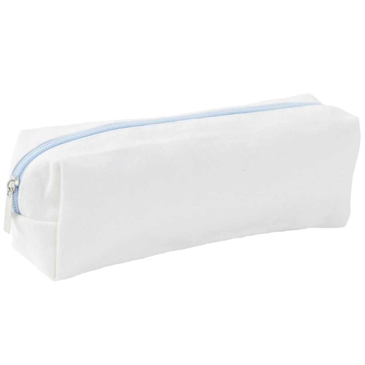 Trousse scolaire unie blanc 22x7xH7cm (2 modèles) < Gifi Discount