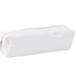 Trousse scolaire unie blanc 22x7xH7cm (2 modèles) < Gifi Discount