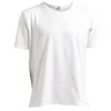 T shirt homme fibre de bambou élasthanne blanc - Taille L