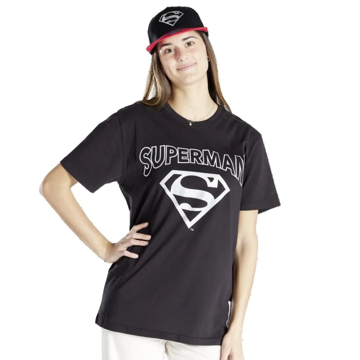 T-shirt Superman coton noir < Gifi Sale
