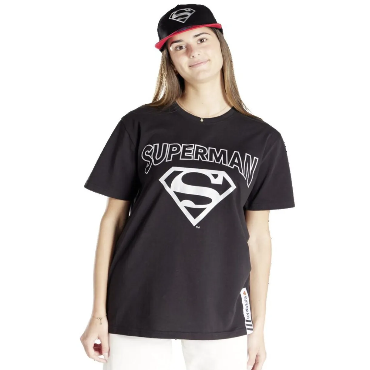 T-shirt Superman coton noir < Gifi Sale