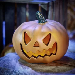 Tête de citrouille LED décoration Halloween < Gifi Online