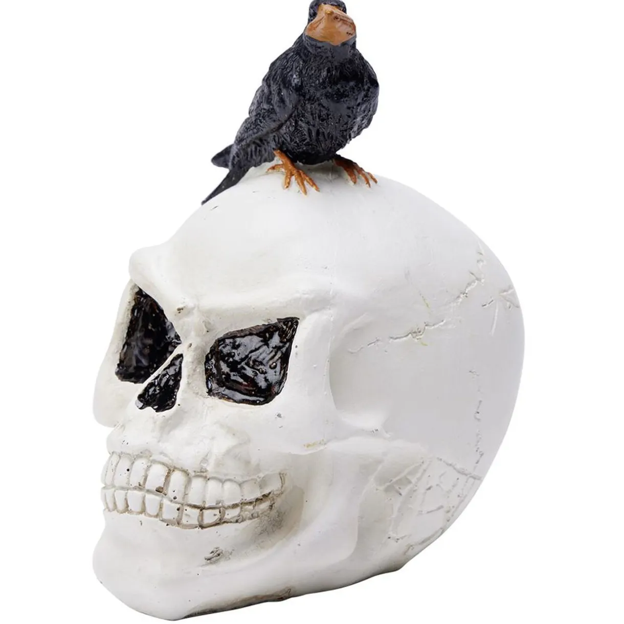 Tête de mort Halloween en polyrésine < Gifi Hot