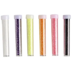 Tube de paillettes multicolores 5g x6 < Gifi Discount