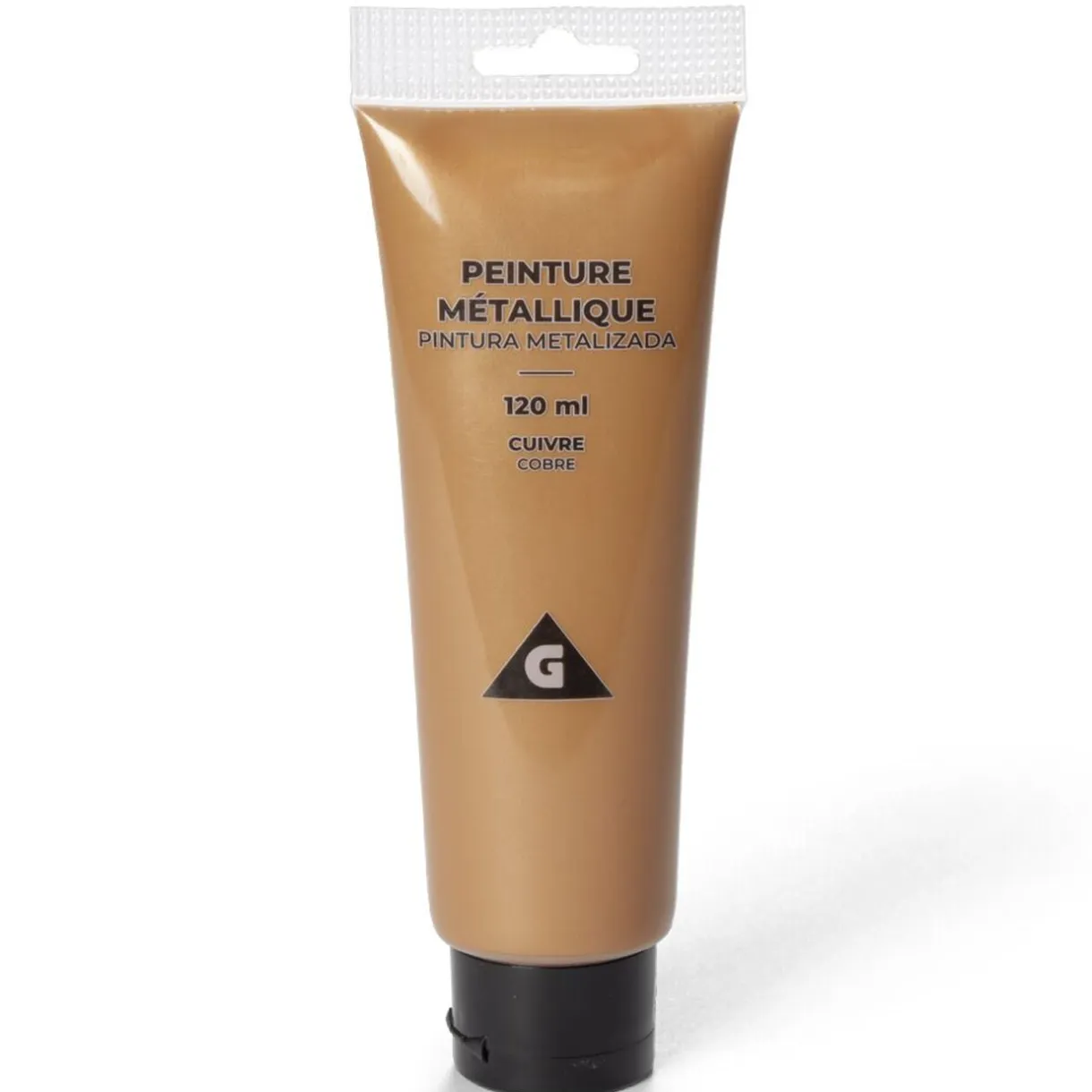 Tube de peinture acrylique orange cuivré metallisé 120ml < Gifi Online