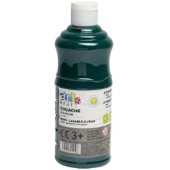 Tube de peinture gouache vert 150 ml < Gifi