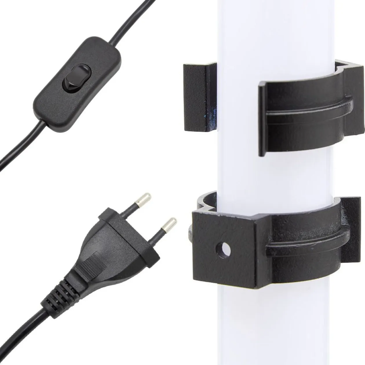 Tube LED coloré Ø7 x L134 cm
