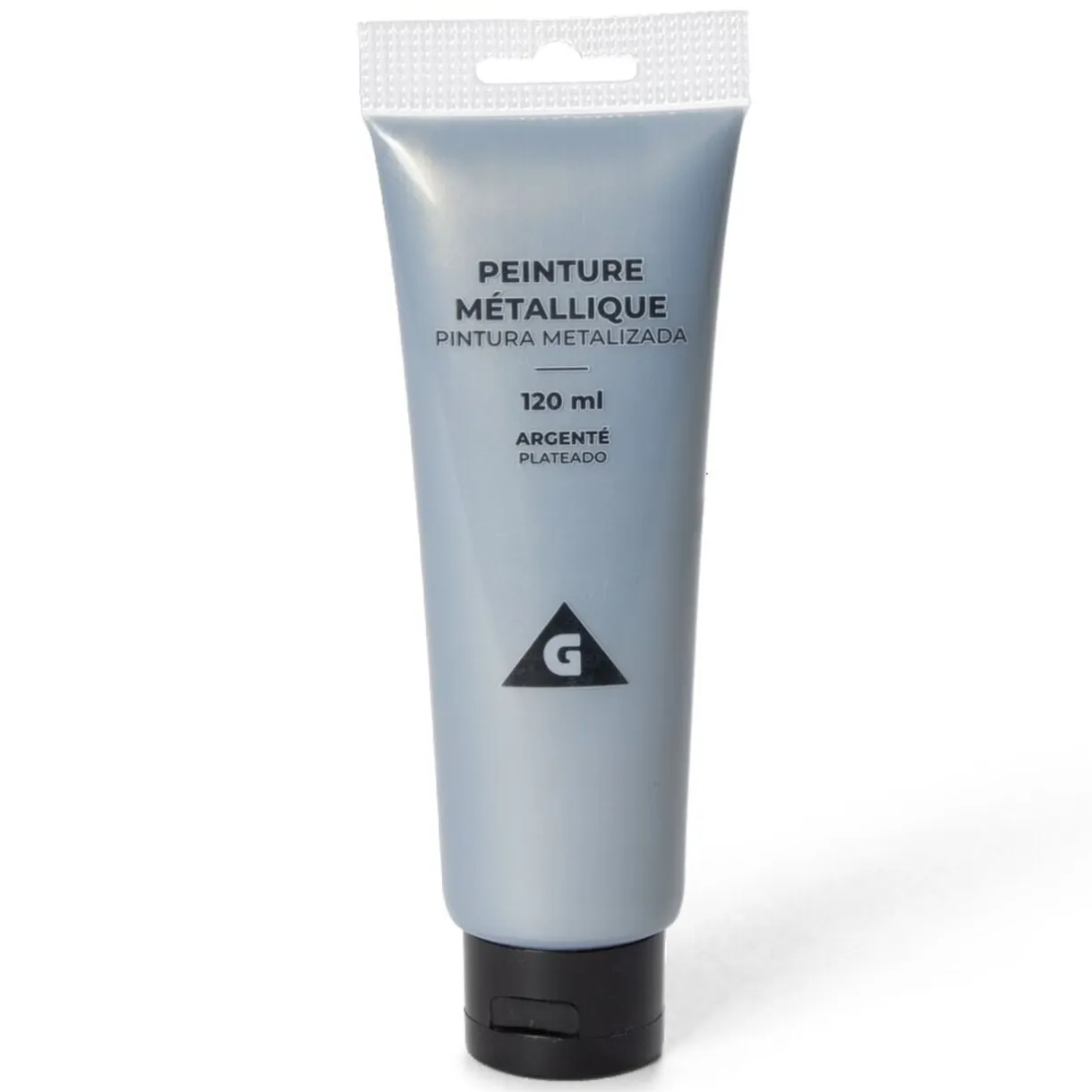Tube peinture acrylique 120ml argenté métallisé < Gifi Clearance