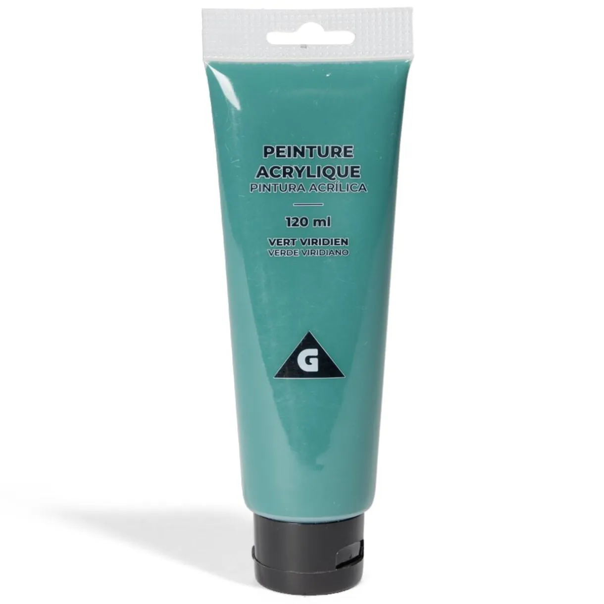 Tube peinture acrylique 120ml vert viridien < Gifi Online