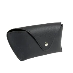 Étui pour lunettes polyuréthane noir L16,7cm