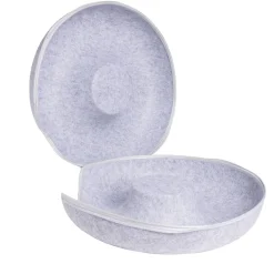 Tunnel pour chat en feutrine grise Ø50xH20cm < Gifi New