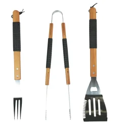 Ustensile barbecue x3 bois et métal < Gifi Hot