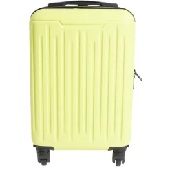 Valise cabine 26L rigide trolley 4 roues amovibles 51cm jaune < Gifi Sale