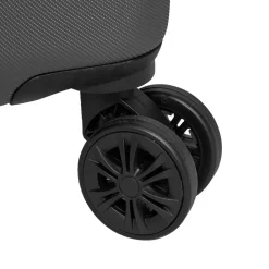 Valise cabine rigide noir 4 roues H50cm < Gifi New