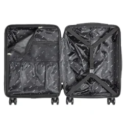 Valise cabine rigide noir 4 roues H50cm < Gifi New