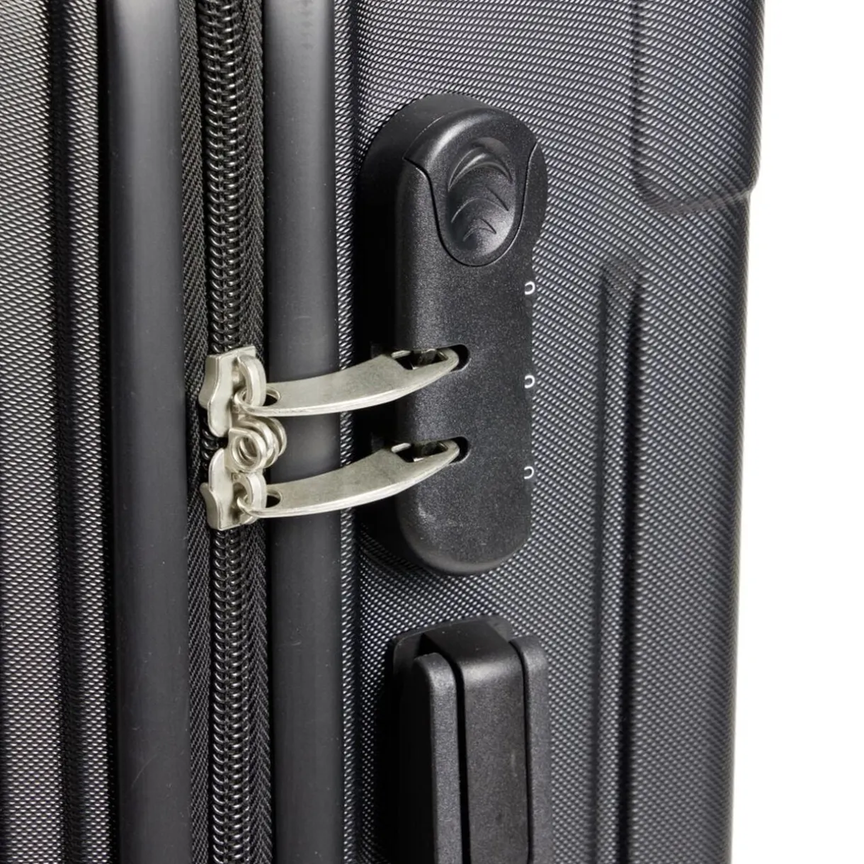 Valise cabine trolley à roulettes noir 38L petit modèle < Gifi Sale