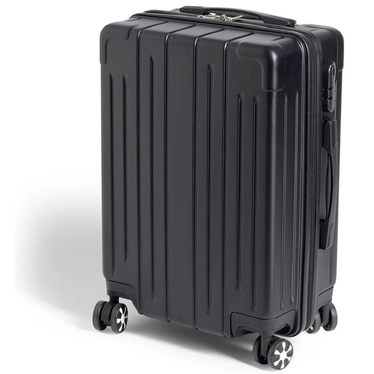 Valise cabine trolley à roulettes noir 38L petit modèle < Gifi Sale