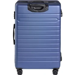 Valise rigide ABS bleu marine H70 cm < Gifi New