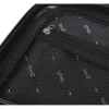 Valise rigide plastique noir H66cm