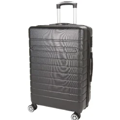 Valise rigide plastique noir H66cm