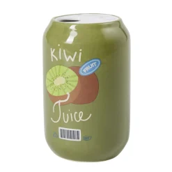 Vase céramique forme canette jus de fruit Ø7x11,5cm (2 modèles) < Gifi Clearance
