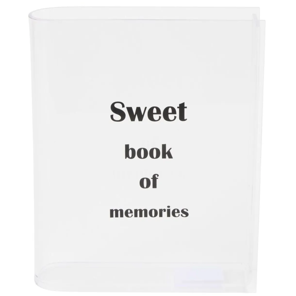 Vase céramique forme livre Sweet Book of Memories blanc et noir 15x4xH20cm < Gifi Discount