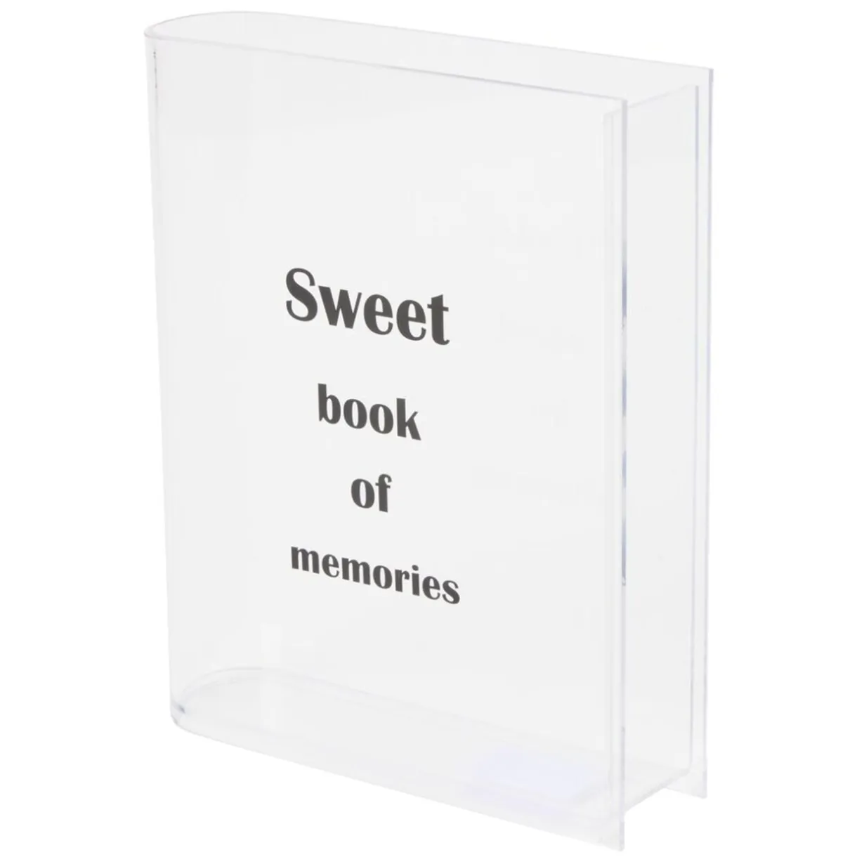Vase céramique forme livre Sweet Book of Memories blanc et noir 15x4xH20cm < Gifi Discount
