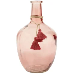 Vase Dame jeanne verre teinté H.30,5 cm