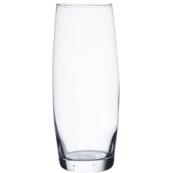 Vase rond étroit transparent Ø11xH26cm < Gifi New