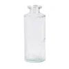 Vase soliflore en verre base arrondie Ø5xH13cm