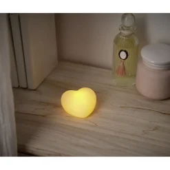Veilleuse forme coeur 7x7,5cm < Gifi Outlet