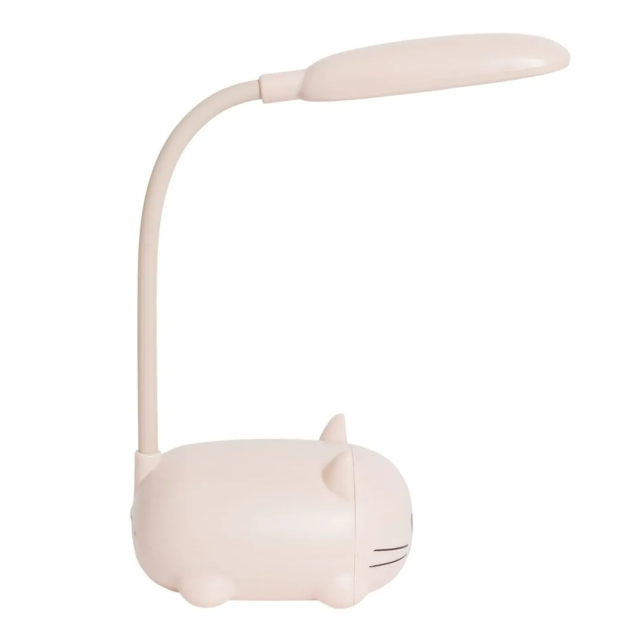 Veilleuse kawaii LED chat 11x8,5xH21cm