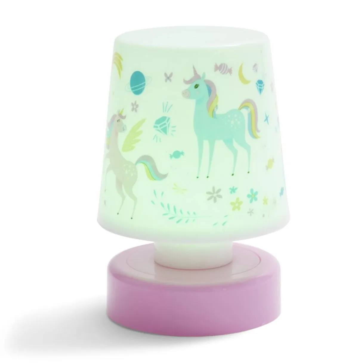 Veilleuse à LED licorne ou astronaute H11,5cm (2 modèles) < Gifi Online