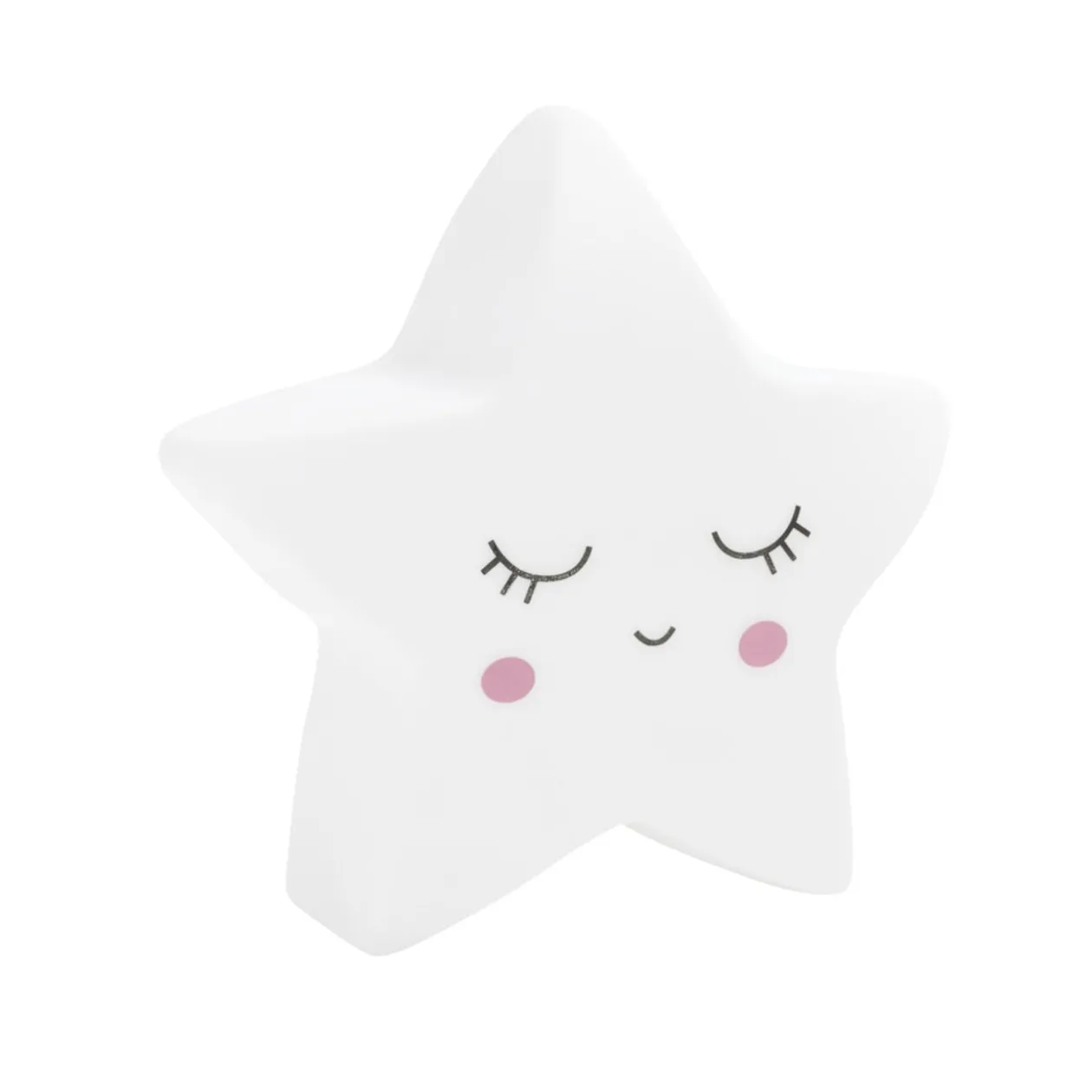 Veilleuse à LED ourson/lune/étoile H12,5cm-3 modèles