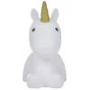 Veilleuse licorne arc en ciel LED H16.5cm < Gifi