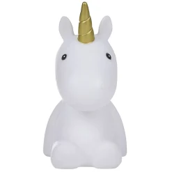 Veilleuse licorne arc en ciel LED H16.5cm < Gifi
