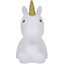 Veilleuse licorne arc en ciel LED H16.5cm < Gifi
