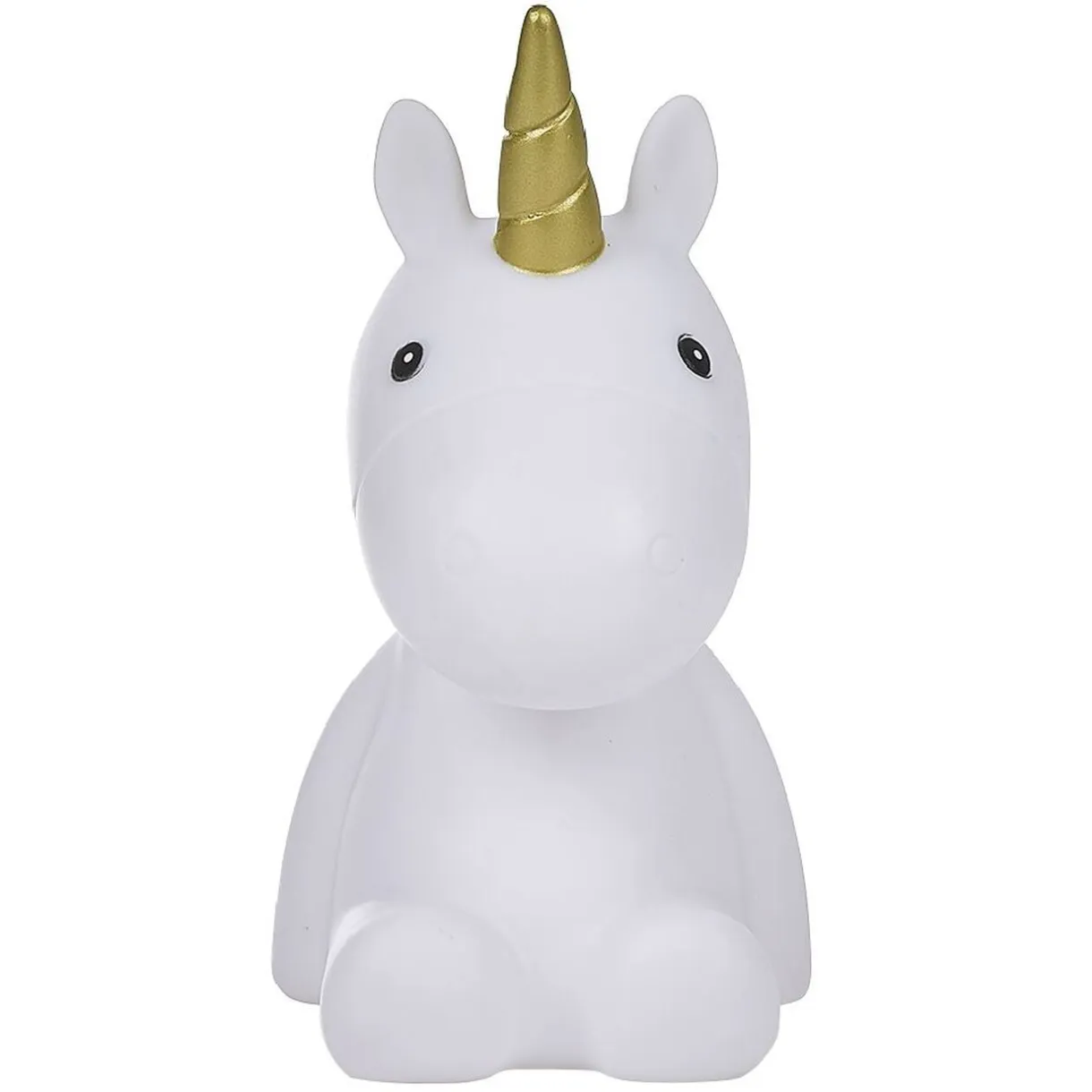 Veilleuse licorne arc en ciel LED H16.5cm < Gifi