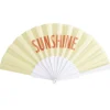 Éventail avec message amusant L23cm (6 modèles)