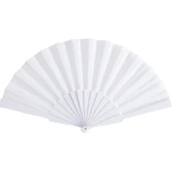 Éventail couleur unie manche plastique L23cm (6 modèles) < Gifi Clearance