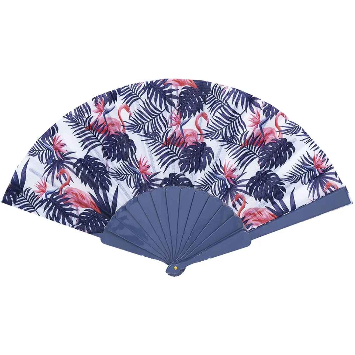 Éventail en polyester imprimé - 3 modèles < Gifi