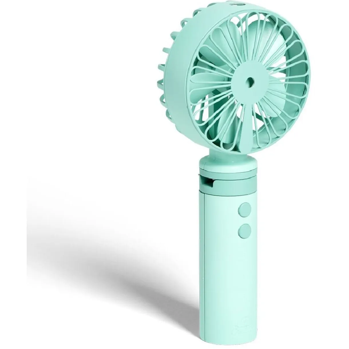 Ventilateur à main brumisateur USB 3 vitesses bleu < Gifi Online
