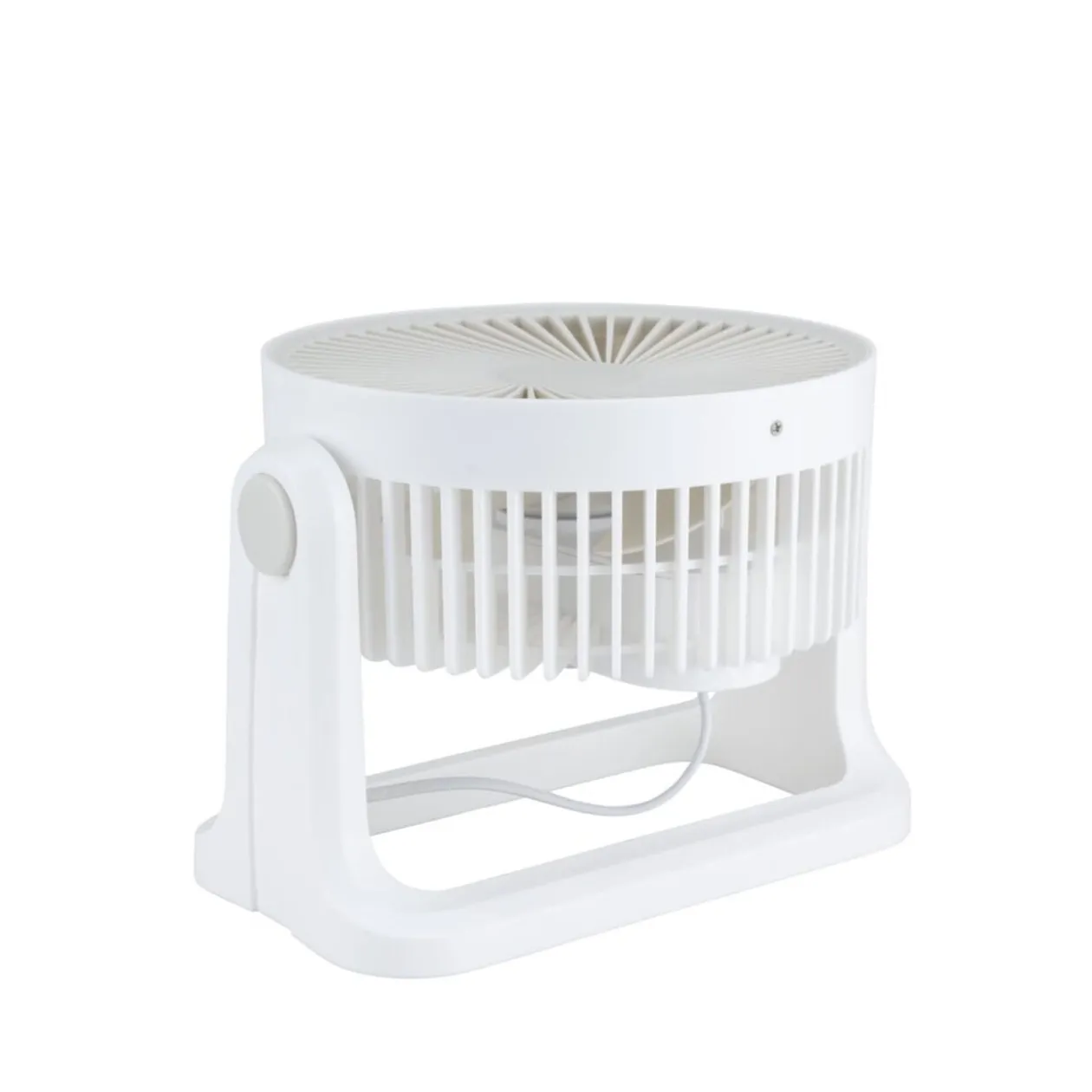 Ventilateur à poser Homday 3 vitesses inclinaison 90° 10W Ø20cm