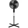 Ventilateur sur pied Homday 3 vitesses noir