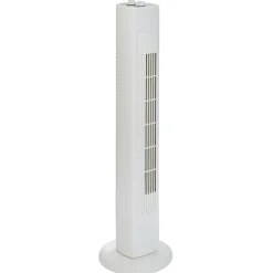 Ventilateur tour oscillant blanc 24x24xH75cm 45W < Gifi New