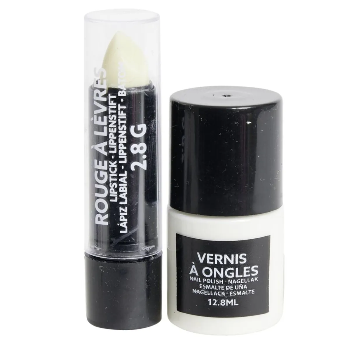 Vernis à ongles et rouge à lèvres phosphorécents verts < Gifi New