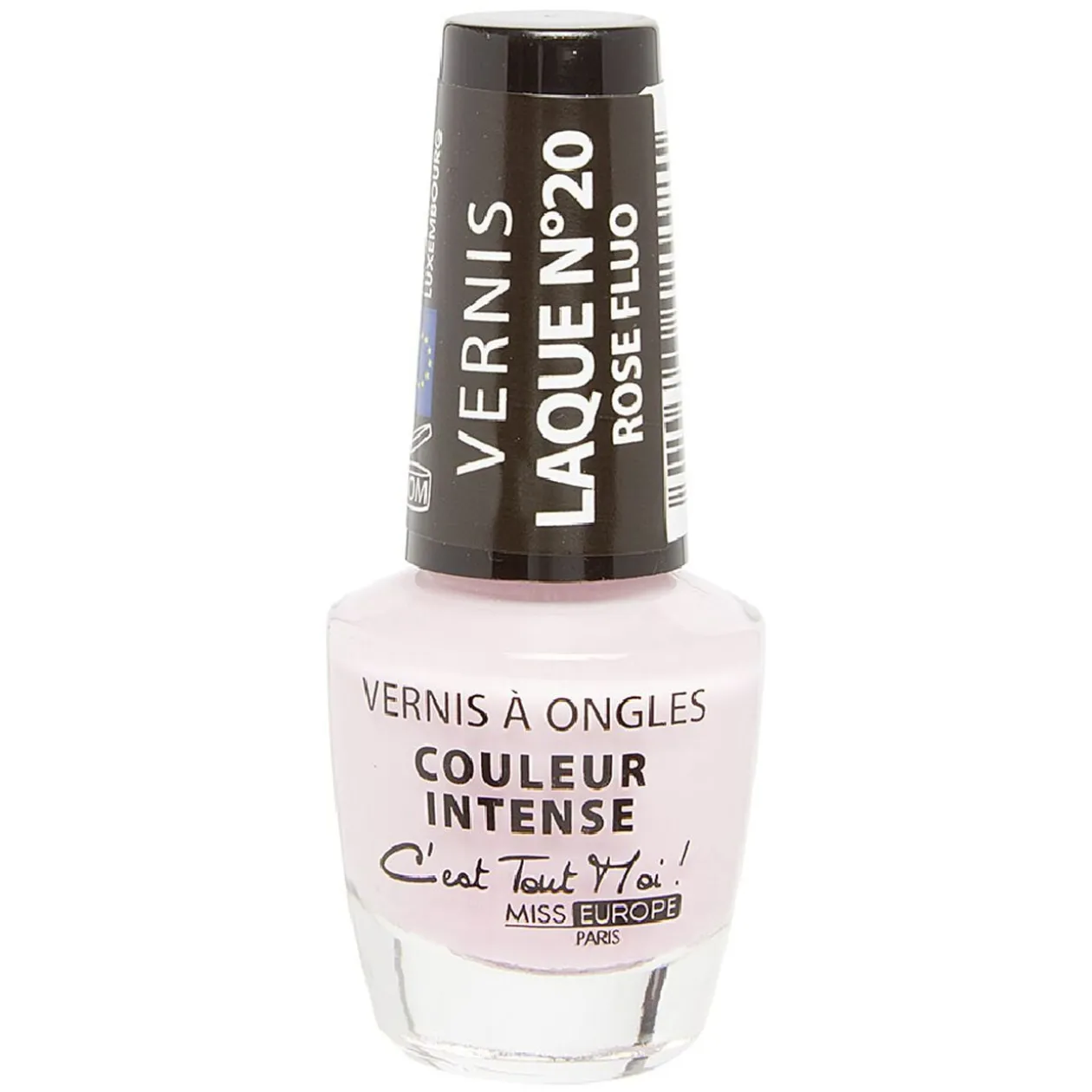 Vernis à ongles laqué rose fluo n°20